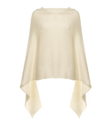 Asymmetric Cashmere Cape