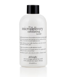 microdelivery exfoliating wash