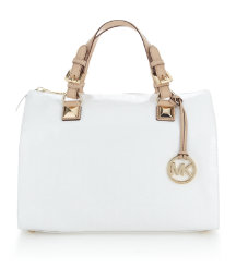Grayson Large Monogram Satchel