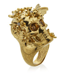 Skull Butterfly Ring