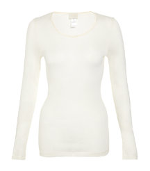 Pure Silk Long Sleeve Top