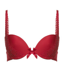 Embellished Push Up Bra