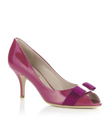 Ribes Patent Peep Toe