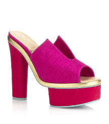 Audrey Silk Platform