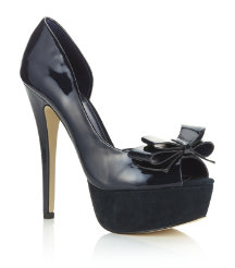 Altitude Patent Peep Toe