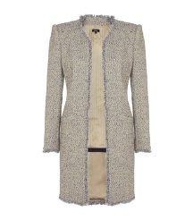 Slimline Tweed Coat