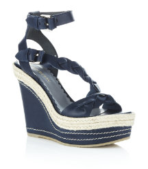 Braided Wedge Sandal