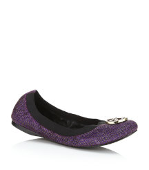 Caroline Lurex Flat