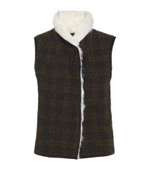 New Lucy Check Gilet