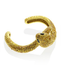 Crystal Snake Bracelet