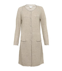 Cashmere and Linen Long Cardigan