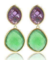 Medium Nugget Drop Earrings