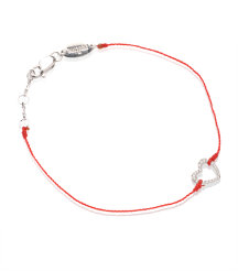 Diamond Pavé Heart Bracelet