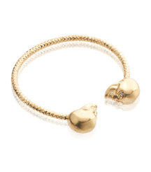 Twin Skull Bangle