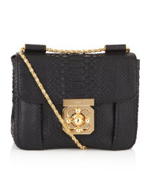 Elsie Python Small Shoulder Bag