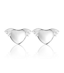 Silver Winged ‘Art Earrings