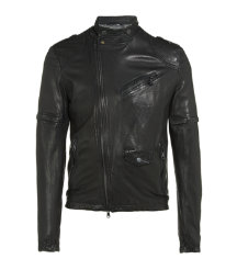 Leather Zip Jacket