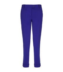 Cropped Turn-Up Trousers