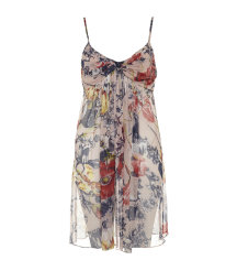 Printed Silk Slip