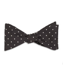 Spotted Silk Bow Tie