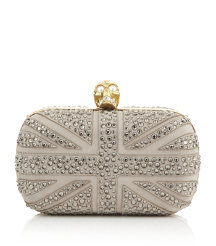Britannia Skull Box Clutch