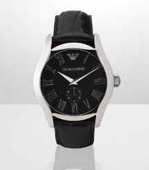 Men’s Analogue Leather Watch