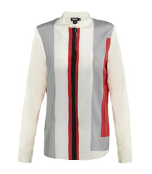 Striped Silk Shirt