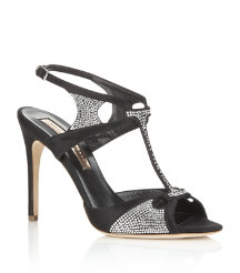 Exclusive Silver Strap Shoe