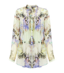 Floral Silk Shirt