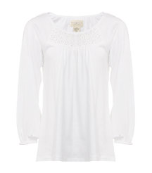 Beaded Smock Top