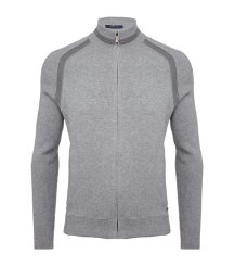 Zip-Through Cardigan