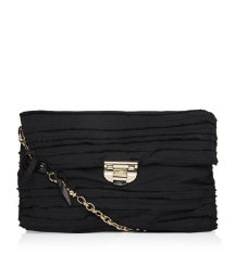 Liane Large Embroidered Pouch Bag