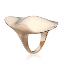 Miss Havisham Liquid Triangle Ring
