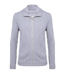 Double Layer Zip Sweater