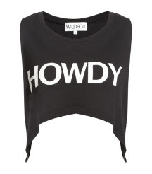 Howdy Cropped T-Shirt