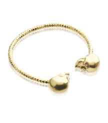 Twin Skull Bangle