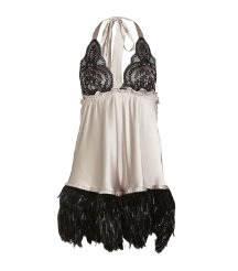 Gina Feathered Chemise