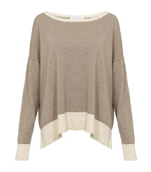 Cashmere Elbow Patch Sweater