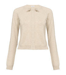 Cropped Cashmere Cardigan