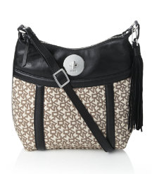 Town And Country Tasselled Hobo Bag