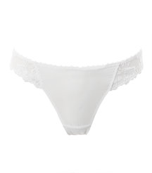 Sheer Floral Thong