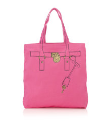 Hamilton Trompe L’Oeil Canvas Tote