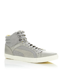 Street Climb Mid Leather Trainer