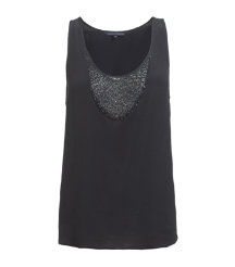 Amber Beading Vest Top