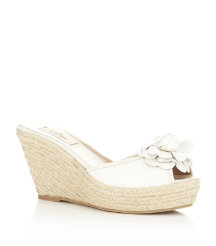 Summer Flower Wedge Espadrille
