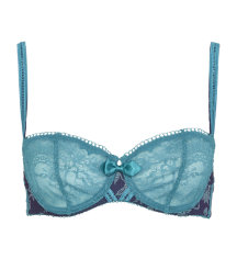 Hollywood Pin Up Half-Cup Bra