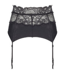 Black Suspender Belt