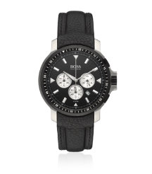 Black Chronograph Watch
