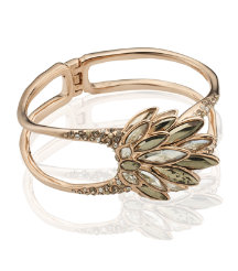 Miss Havisham Crystal Encrusted Aster Bracelet