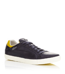 Street Climb Lo Leather Trainer